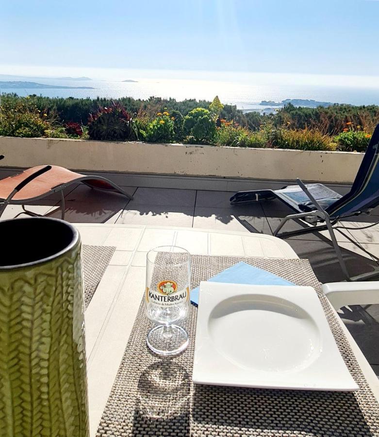 Vue Mer Panoramique Et Piscine Bandol Eksteriør billede
