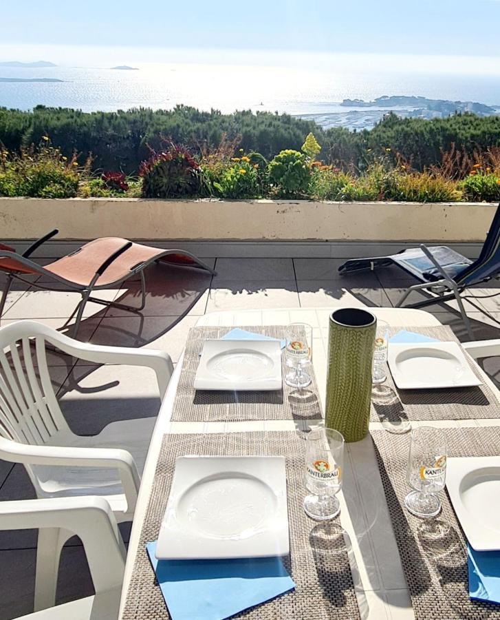 Vue Mer Panoramique Et Piscine Bandol Eksteriør billede